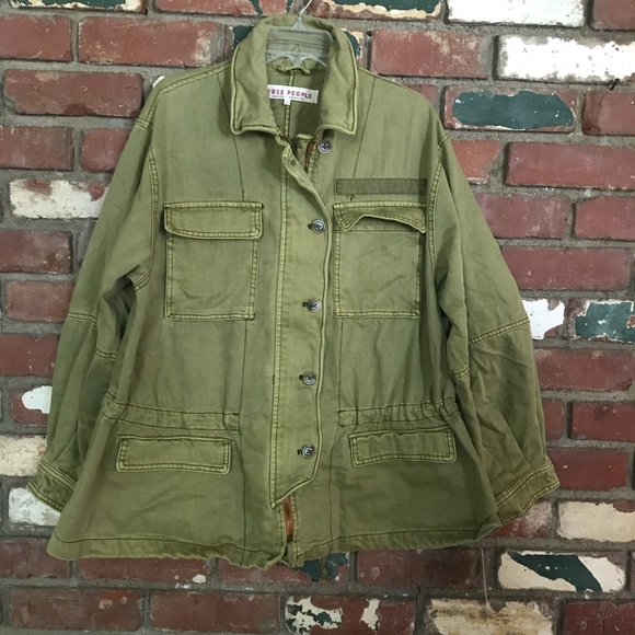 FREE PEOPLE | Seize the Day Army Jacket NWT - Picture 5 of 6
